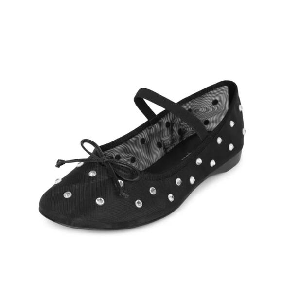 Free People Shoes - Free People 'Shine For You' Black Ballet Flats Size US 10